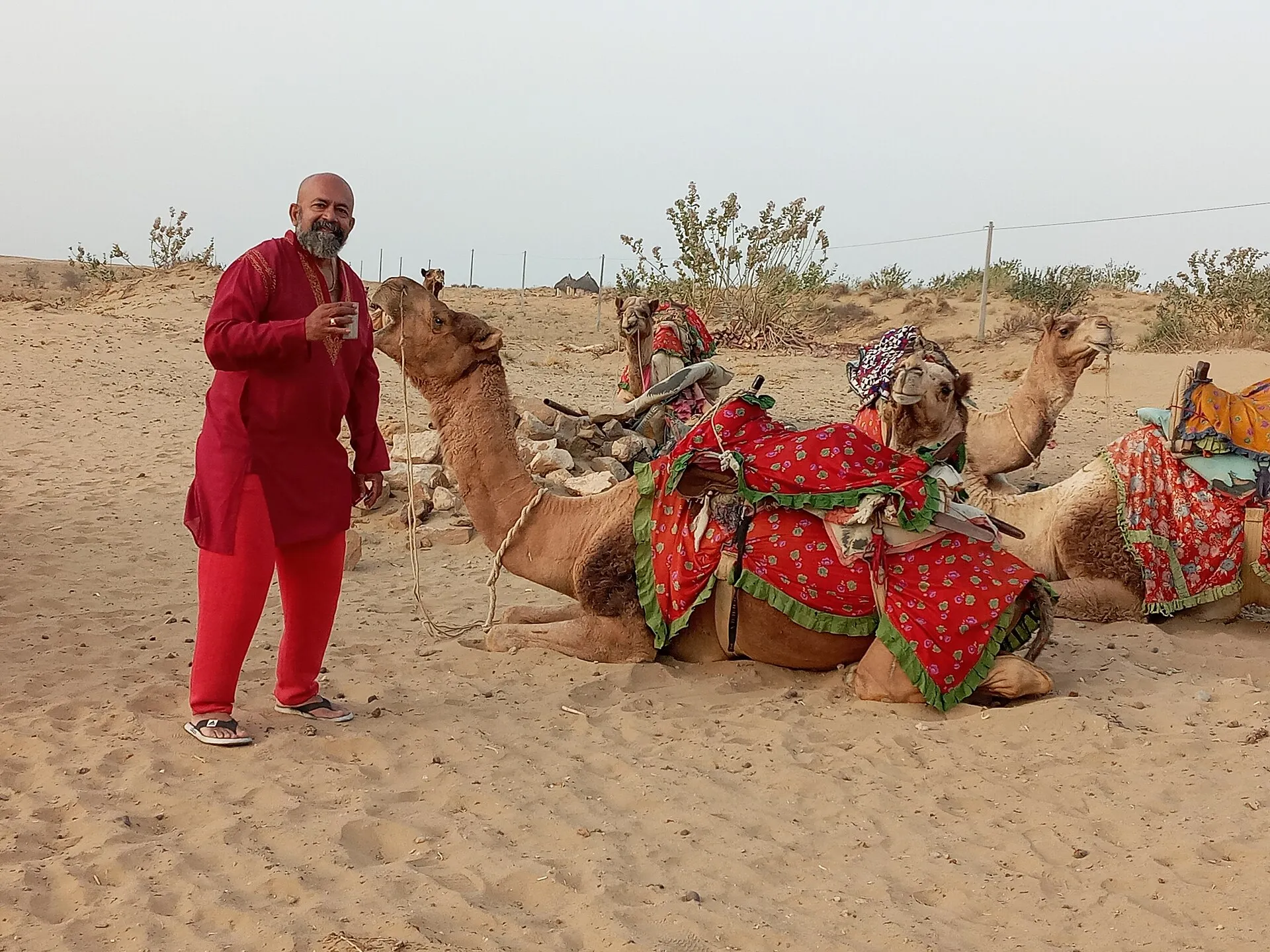Overnight Camel Safari - 4C — camel safari in the Thar desert, Jaisalmer